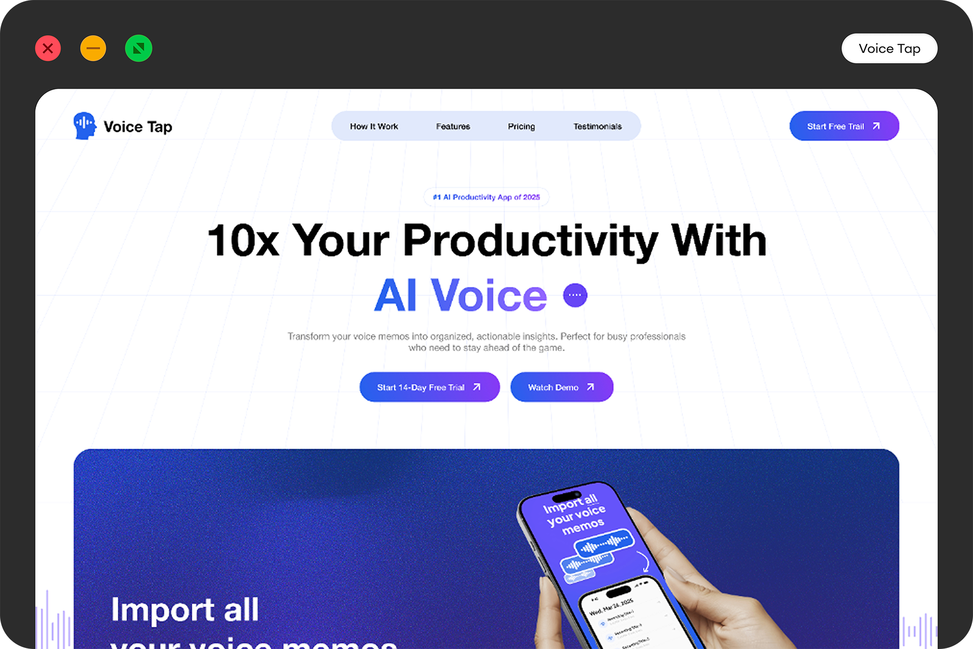Voice Tap